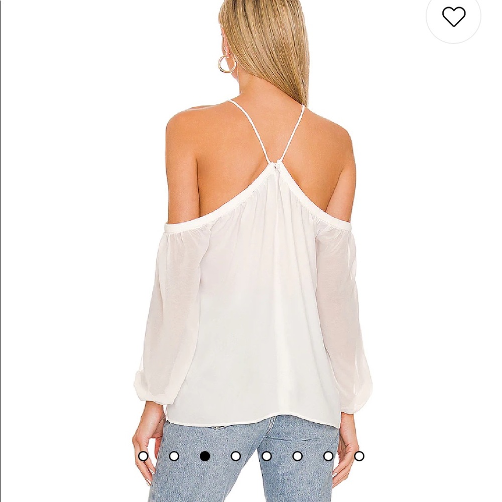 1. State long sleeve high neck blouse xxs - Picture 5 of 15